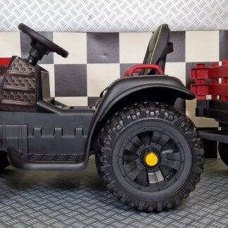 TRACTOR INFANTIL ELÉCTRICO FARMER 12 VOLTIOS ROJO CON RC,  INDA119-c4k0925